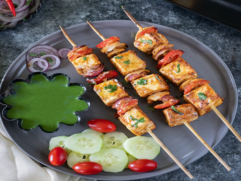 Paneer Achari Tikka