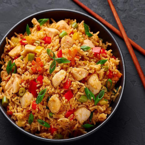 chilli garlic paneer fried rice